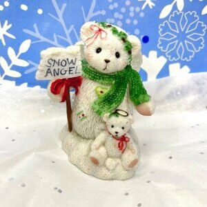 Vintage Cherished Teddies Macie the Wonders of Friendship Snow Angel Bears